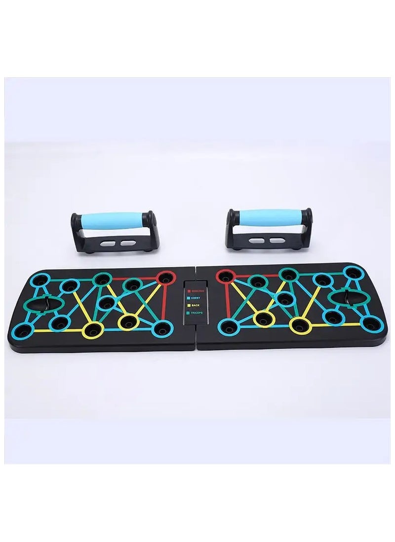 SPORTQ®️ Foldable Push Up Board with Resistance Band Multi-Function, Professional Chest Muscle Exercise Equipment with Strong Training Arm, Suitable for Home Gym - pzsku/ZF2EF089D328EAA08B0FDZ/45/_/1730539152/bd9c9ee8-28ec-42c8-9838-2c50d4e07305