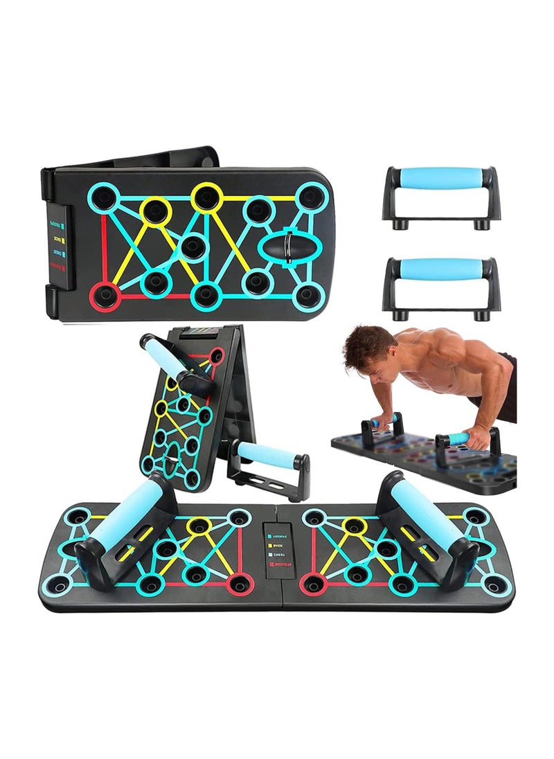 SPORTQ®️ Foldable Push Up Board with Resistance Band Multi-Function, Professional Chest Muscle Exercise Equipment with Strong Training Arm, Suitable for Home Gym - pzsku/ZF2EF089D328EAA08B0FDZ/45/_/1730539154/ed3d8adc-de6b-426f-87f2-a447f5f43c6d