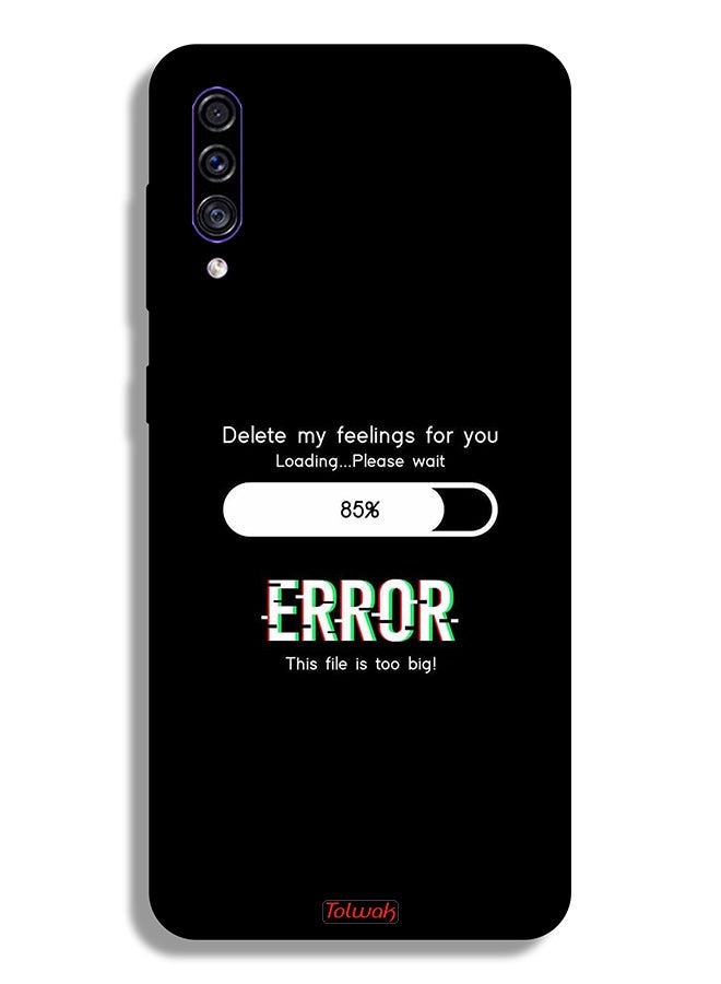 Tolwak Samsung Galaxy A30s Protective Case Cover Delete My Feelings For You - Image 1