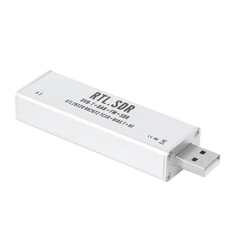 Full Band Receiver 0.1MHz‑1.7GHz Range - Built-In 1 PPM TCXO For Stable Accurate Frequency Software Defined Radio For XP Win7 Win8 Win10 Android Systems, Shortwave Communication Aviation Band Monitori - Image 3