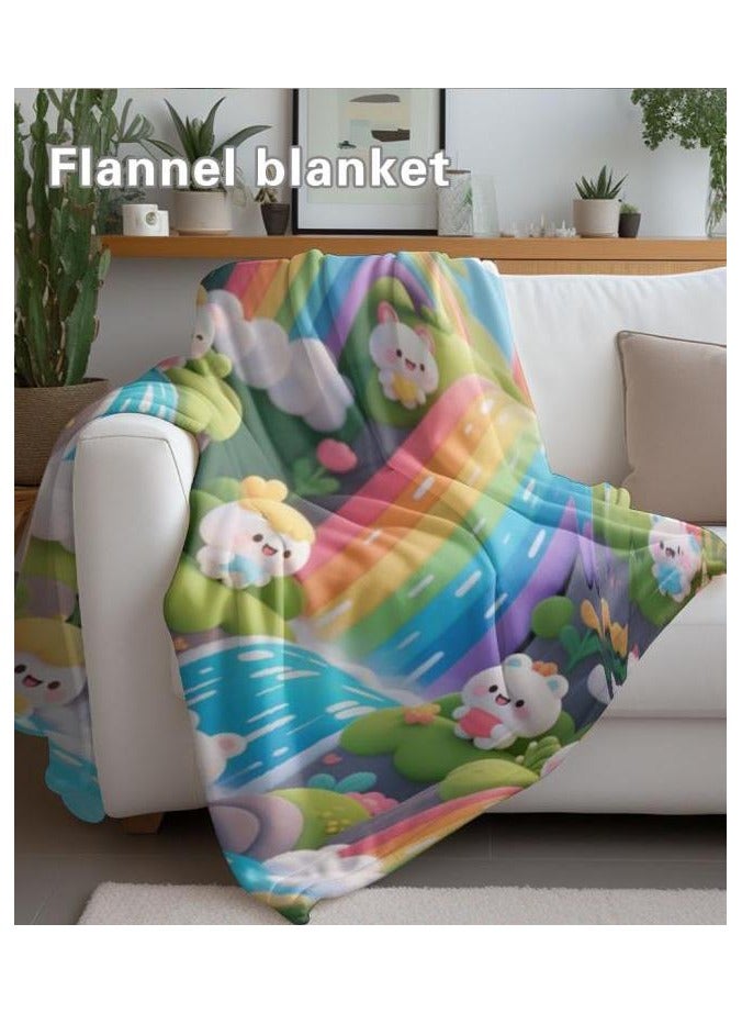 general Flannel thin blanket (warm and comfortable, suitable for sleep, gaming, dust removal and sandproof) 150cm*200cm - 376 - Image 4