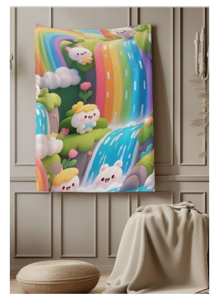 general Flannel thin blanket (warm and comfortable, suitable for sleep, gaming, dust removal and sandproof) 150cm*200cm - 376 - Image 3