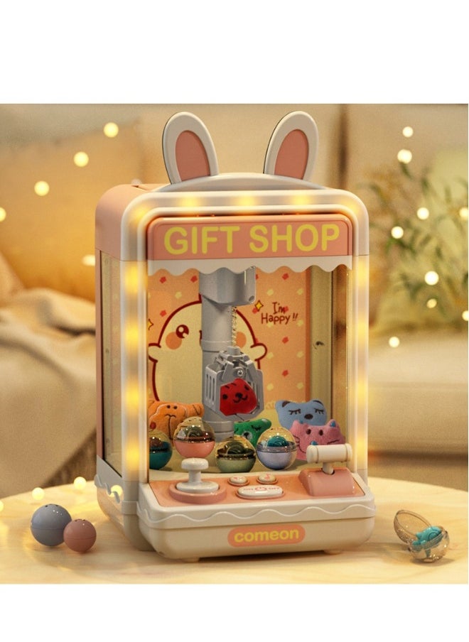 Toy Claw Machine, Mini toys Grabber Prize Dispenser Vending Toy Arcade Claw Machine with Sound Paw Game, Suitable for Kids Boys Girls  - Image 2