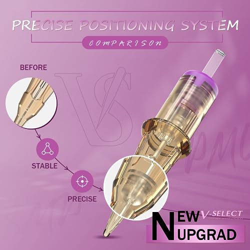EZTAT2 EZ Tattoo Cartridge Needles 20Pcs 06 3RL Permanent Makeup SMP Round Liner 018MM Microblading Hair Scalp for Tattoo Pen Rotary Machine Supply VSELECT - Image 5