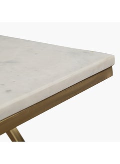 Home Box Rosalia 2-Piece Marble Top Nest Tables Set 51 x 60 x 51 cm  - Image 3