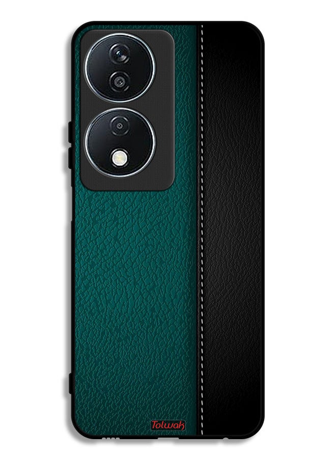 Tolwak Honor X7b 5G Protective Case Cover Leather Pattern  - Image 1