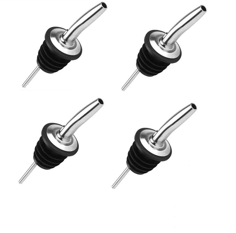 Dynore Stainless Steel 4 Pcs Wine Pourers/Pour Spouts - Image 1