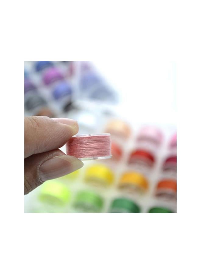 klarako 36 Grid Bobbins Sewing Threads Kit Bobbins Sewing Threads Bobbins and Sewing Threads with Bobbin Case for Sewing Machine - Image 2