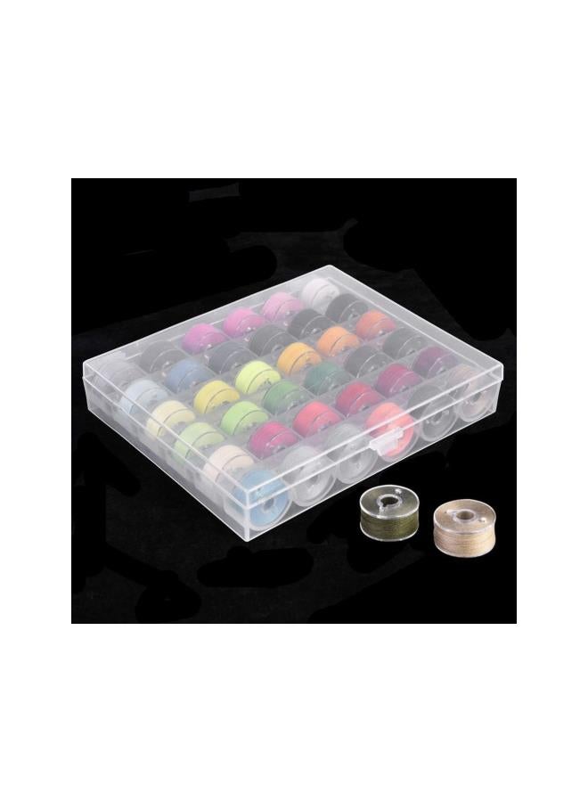 klarako 36 Grid Bobbins Sewing Threads Kit Bobbins Sewing Threads Bobbins and Sewing Threads with Bobbin Case for Sewing Machine - Image 5
