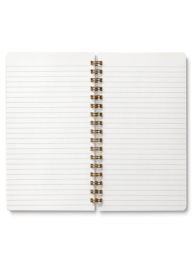 كومبينديوم دفتر ملاحظات حلزوني من كومبنديوم - ابحث عن الجمال حيثما وُجد. - دفتر ملاحظات حلزوني أنيق، يحتوي على 192 صفحة مسطرة، مسطرة بنمط الكلية، 7.0 بوصة عرض × 9.25 بوصة ارتفاع - Image 3