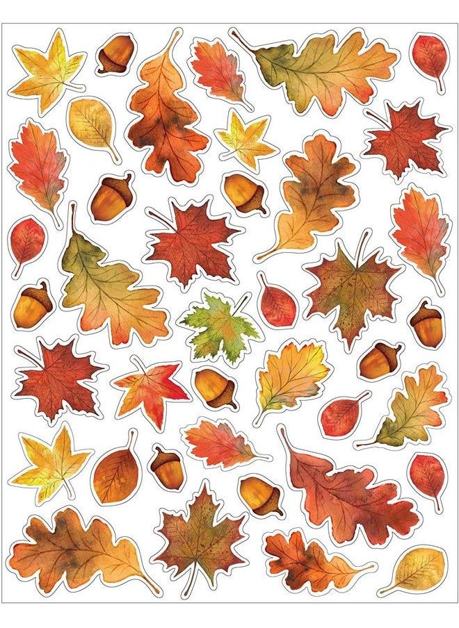 Iconikal Static Cling Window Decorations Autumn Leaves 240Count  - Image 5