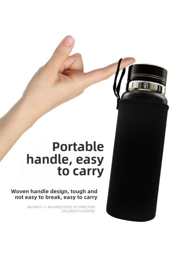 Sports 200-1500ml Cup Set Thermos Cup Bag Slung Protective Cover With Rope Outdoor Kettle Bag Bottle Bag-Color:Standard-Capacity:Thin Medium Size (7*18.5cm)  - Image 3