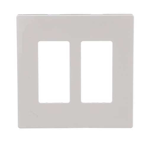 Eaton لوحة حائط مزخرفة بدون براغي Arrow Hart Pjs262، 2 مجموعة، 4-1/2 إنش طول x 4.56 إنش عرض x 0.08 إنش سمك، أبيض - Image 1