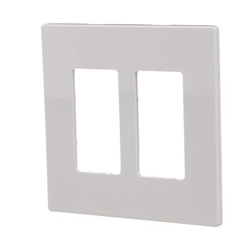 Eaton لوحة حائط مزخرفة بدون براغي Arrow Hart Pjs262، 2 مجموعة، 4-1/2 إنش طول x 4.56 إنش عرض x 0.08 إنش سمك، أبيض - Image 2