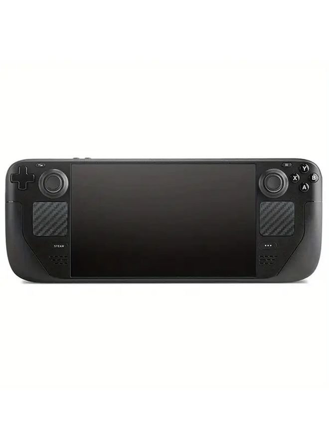 Complete Steam Deck Protection Kit With Carbon White Decal Tempered Glass Screen Protector - Image 5