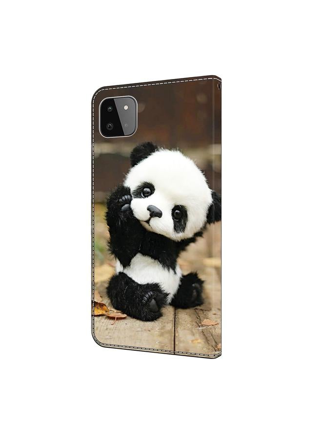 اس-توب جراب لهاتف Samsung Galaxy A22 5G جراب هاتف جلدي مطلي بالكريستال - Image 3