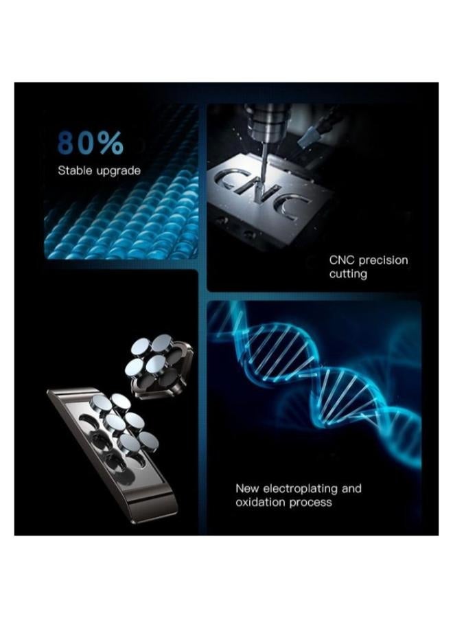 Yesido C151 High Quality All-aluminum Alloy Universal Dashboard Magnetic Mobile Car Phone Holder - Image 3