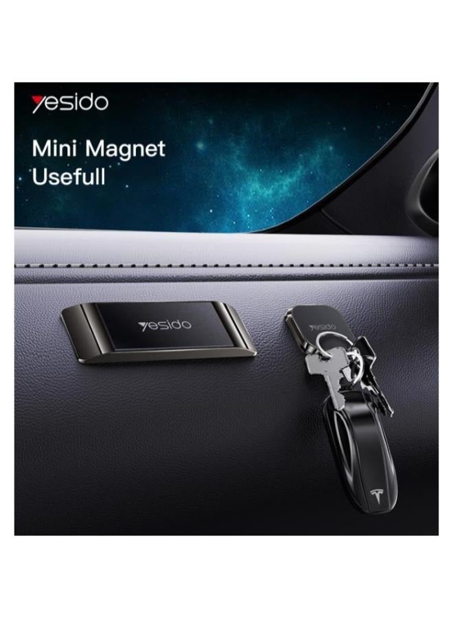 Yesido C151 High Quality All-aluminum Alloy Universal Dashboard Magnetic Mobile Car Phone Holder - Image 2