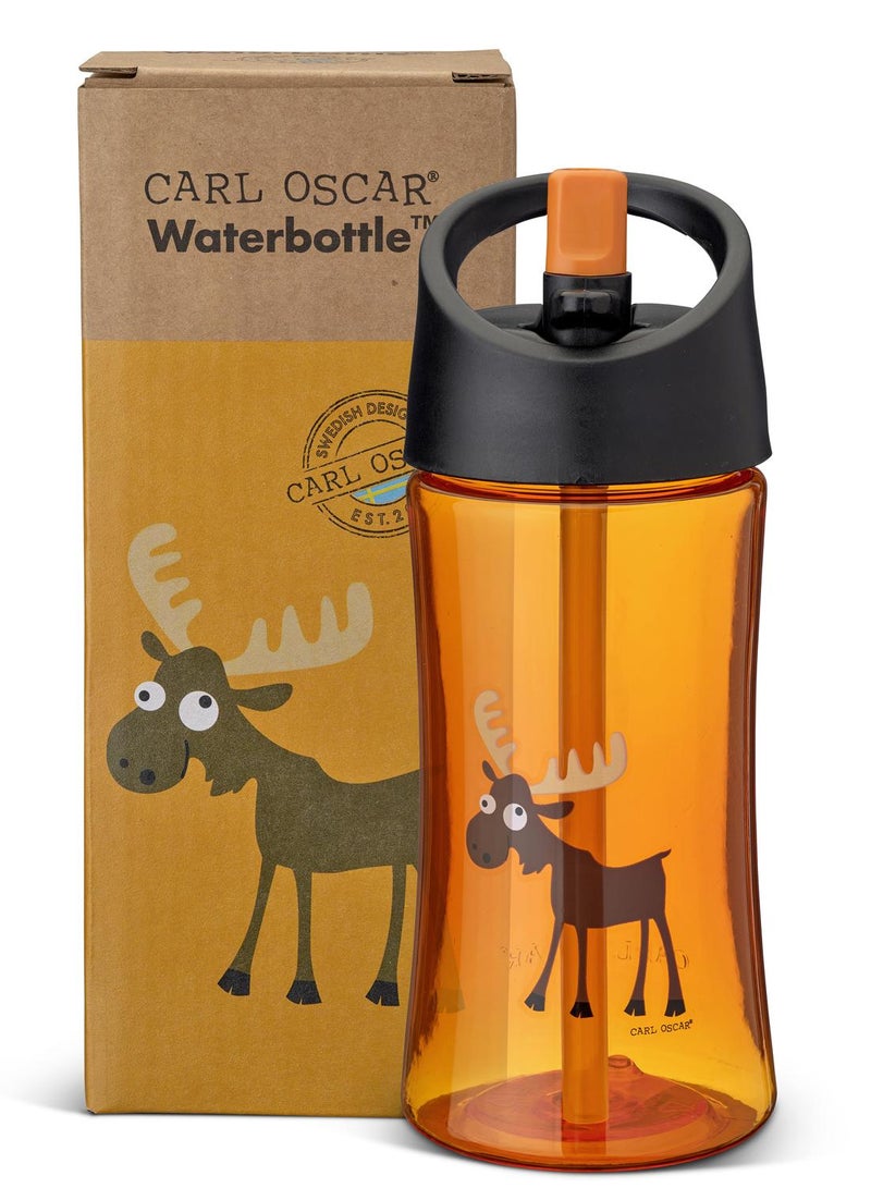 Carl Oscar Sweden Water Bottle Kids 0.35 L - Orange - Image 2
