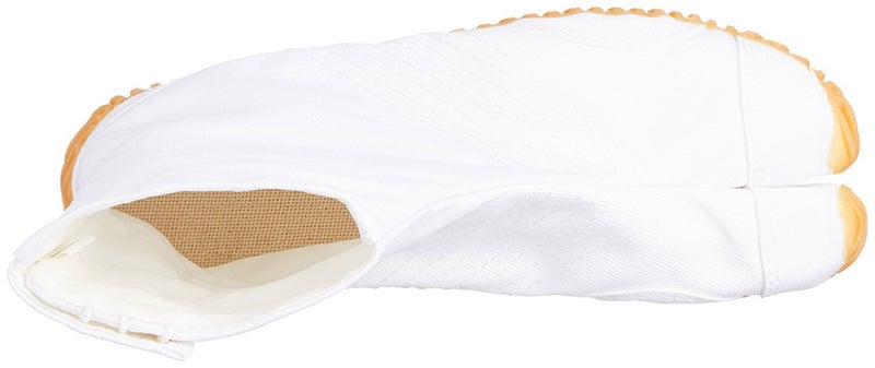 Marugo Tabi boots Ninja Shoes Jikatabi (Outdoor tabi) MATSURI JOG 6 Size: 25.0 cm (US size 7), Color: White - Image 5