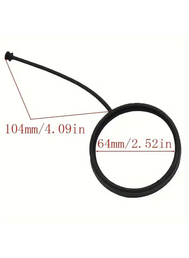 Fuel Tank Cap Line A2214700605 Compatible With Various Mercedes-Benz Models W117 W176 W205 W213 W222 W246 W253 X156 1pc Tank Seal Maintenance Part Fuel System Protection Component Fuel Cap Reinforcement Strip OEM Replacement Tank Accessory Direct Fit Replacement Durable Fuel Line - Image 2