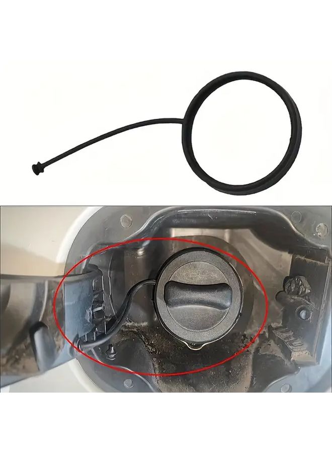 Fuel Tank Cap Line A2214700605 Compatible With Various Mercedes-Benz Models W117 W176 W205 W213 W222 W246 W253 X156 1pc Tank Seal Maintenance Part Fuel System Protection Component Fuel Cap Reinforcement Strip OEM Replacement Tank Accessory Direct Fit Replacement Durable Fuel Line - Image 1