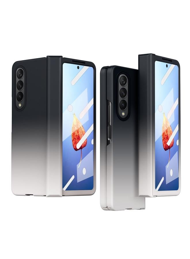 اس-توب جراب لهاتف Samsung Galaxy Z Fold4، جراب هاتف مدمج من مادة فيلمية مقواة متدرجة ملونة - Image 1