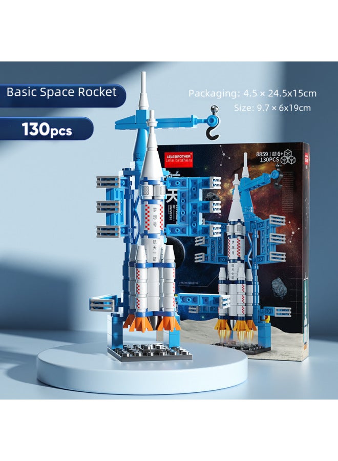 Compatible Lego Assembled Blocks China 8-in -1 Fire Brigade Small Particles Children's Educational Stall Toys And Gifts - Image 2