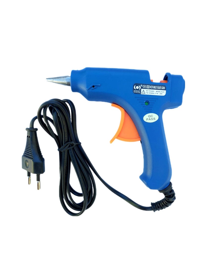 lucus 20 W Electric Glue gun with 10 pcs glue stick