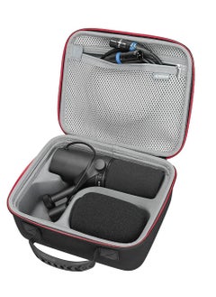 RLSOCO RLSOCO Case for Shure SM7B Dynamic Vocal Microphone & Shure MV7+ / MV7X / MV7 Podcast Dynamic Microphone (Black)  - Image 5