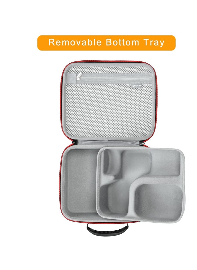 RLSOCO - RLSOCO Case for Shure SM7B Dynamic Vocal Microphone & Shure MV7+ / MV7X / MV7 Podcast Dynamic Microphone (Black) - Image 1