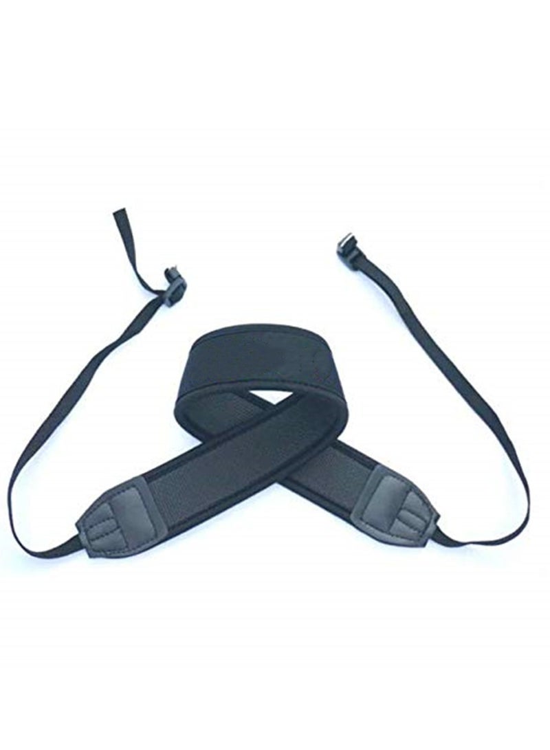 Cotton Neck Shoulder Black Belt Flexible Camera Strap for DSLR Sony Canon Nikon  - Image 2
