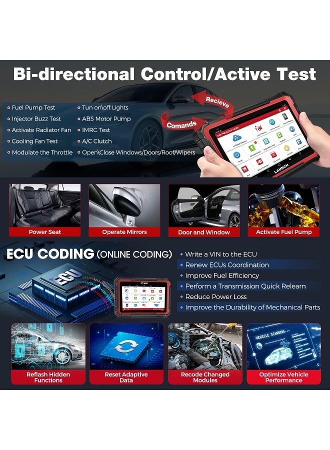 Launch LAUNCH X431 Pro Elite OBD2 Diagnostic Tool  - Image 4