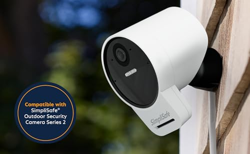 SimpliSafe Solar Panel for Outdoor Security Camera,White - Image 4