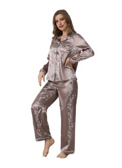 Generic Women 2 Pieces Premium Satin Pyjama Set Ladies Sleepwear  - Image 2