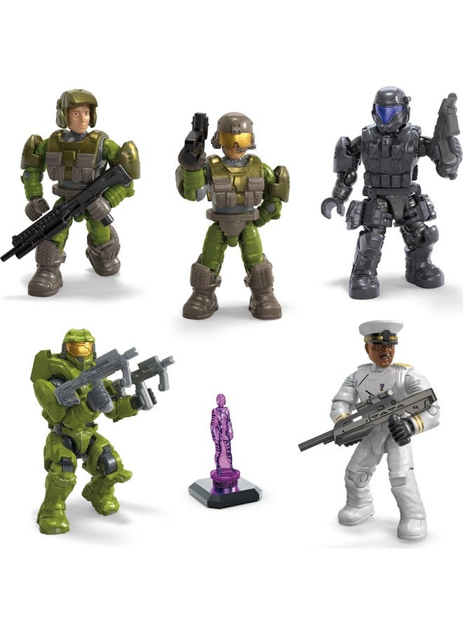 Mega Brands MEGA HALO Action Figures Building Toys Set, Character Pack with 339 Pieces, Poseable Articulation, 2 Inches Tall, Kids or Adult Collectible  - Image 3