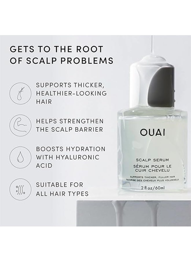 OUAI Scalp Serum for Thicker and Healthier Looking Hair, Balancing, Hydrating Formula for Fuller Looking Hair, 2 Fl Oz - Image 3