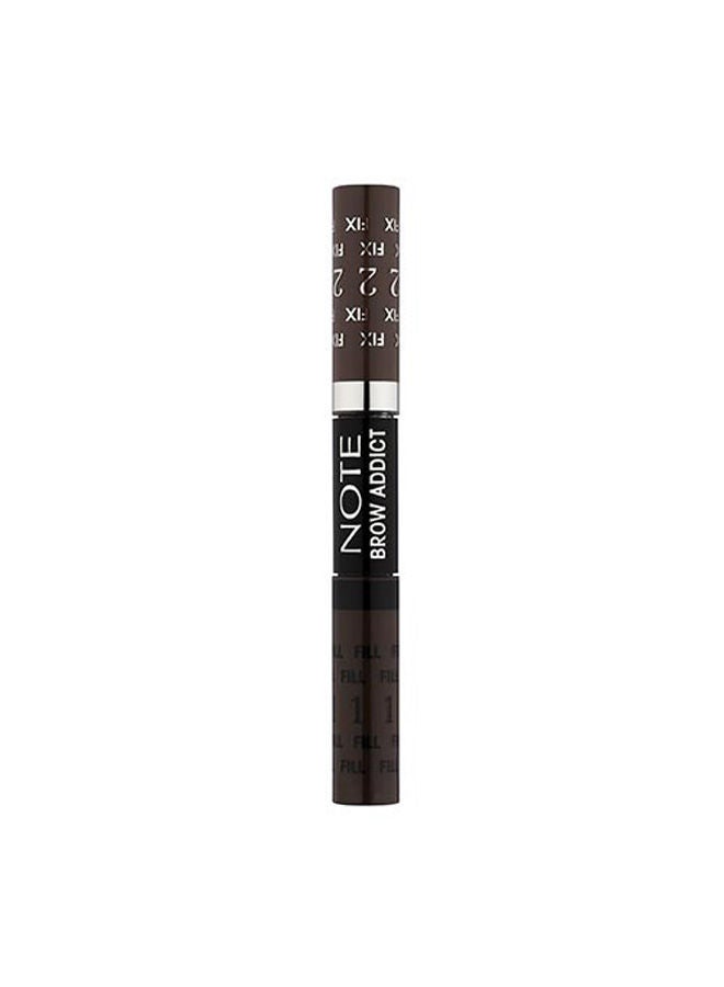 NOTE COSMETIQUE Brow Addict (Tint & Shaping Gel - 04 Grey Brown)  - Image 1