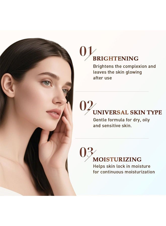  اوساورا أمبول تقشير الأرز الأسود، أمبول تقشير بيل شوت للجمال بإشراقة الأرز الأبيض، مقشر ناعم للوجه والجسم لإزالة خلايا الجلد الميت - أرز أسود، 100 مل - Image 3