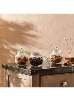 Home Box مجموعة جرار زجاجية لبطن 3 قطع 600 مل  - Image 4
