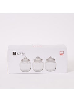Home Box مجموعة جرار زجاجية لبطن 3 قطع 600 مل  - Image 5