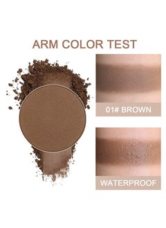SUAKE Hairline Powder Magical Instantly Hair Line Shadow Quick Cover Hair Root Concealer with Puff Touch Root Cover Up For Thinning Hair Waterproof -Brown  - Image 2