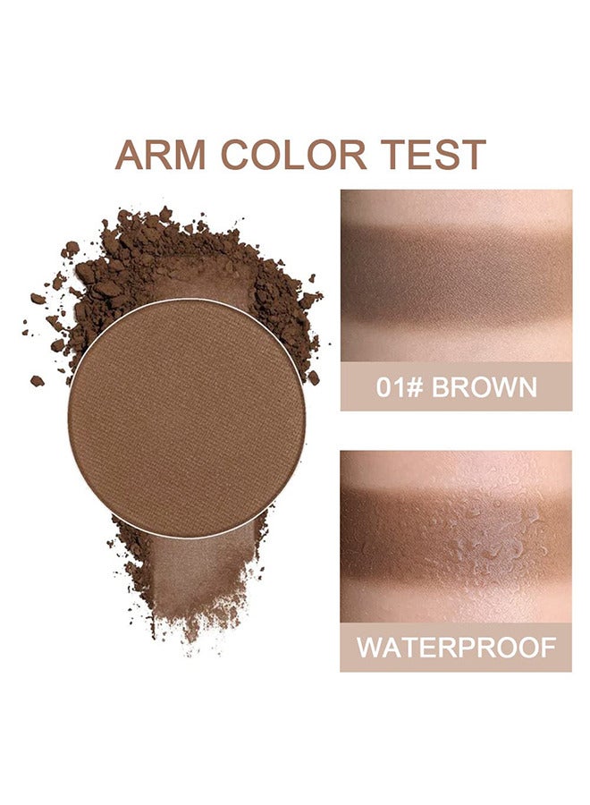 SUAKE Hairline Powder Magical Instantly Hair Line Shadow Quick Cover Hair Root Concealer with Puff Touch Root Cover Up For Thinning Hair Waterproof -Brown - Image 2