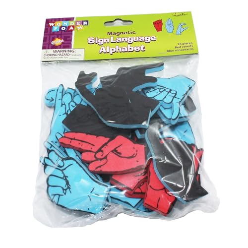 Pacon WonderFoam® Magnetic Sign Language Letters - Image 2
