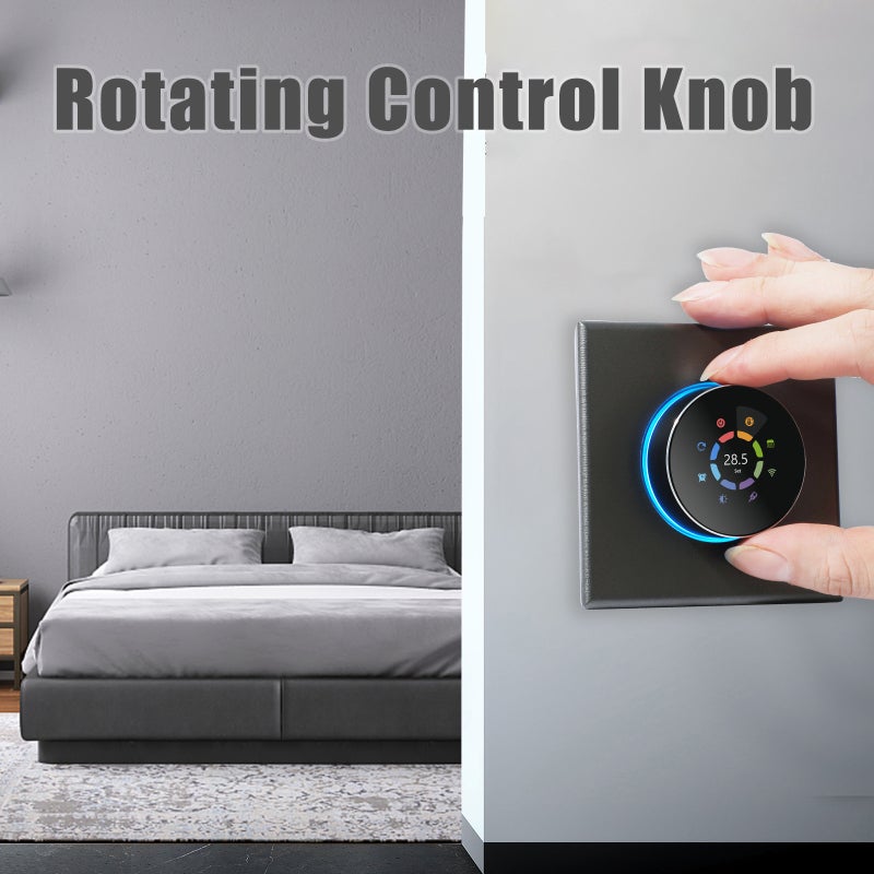 Smart Thermostat: 24V Water&Gas Boiler, Ultra-Thin Wall-Mounted Design - WiFi App & Voice Control, Programmable Thermostat for Home Smart Living - Image 3