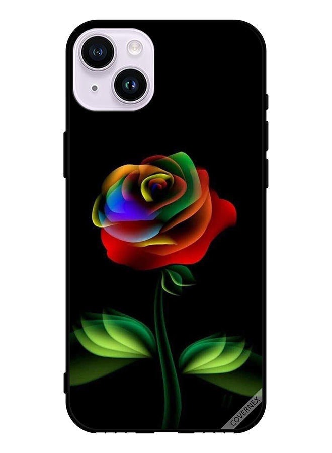Covernex Protective Case Cover For Apple iPhone 14 Rainbow Color Rose - Image 1