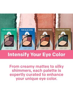 Almay Almay Eyeshadow Palette, Longlasting Eye Makeup, Primer Enriched with Antioxidant Vitamin E, Hypoallergenic, 040 Green Eyes, 0.1 Oz  - Image 3