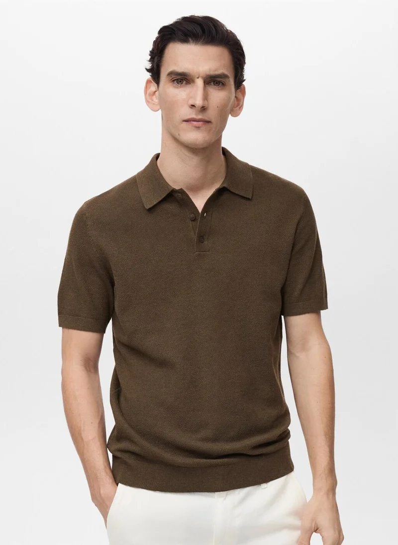 مانجو مان Structured Polo