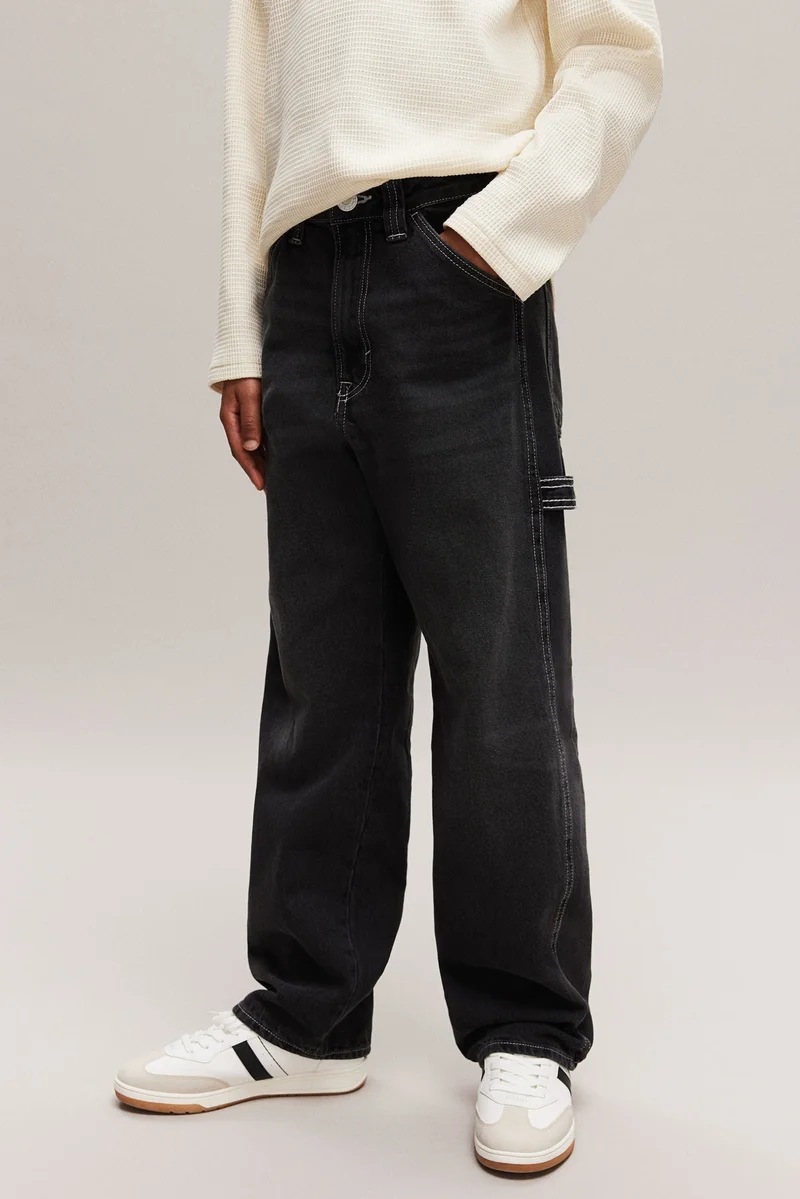 H&M Loose Fit Carpenter Jeans