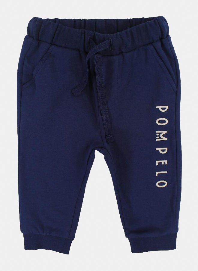 Pompelo Baby Boys Sweatpants – Navy - Image 1